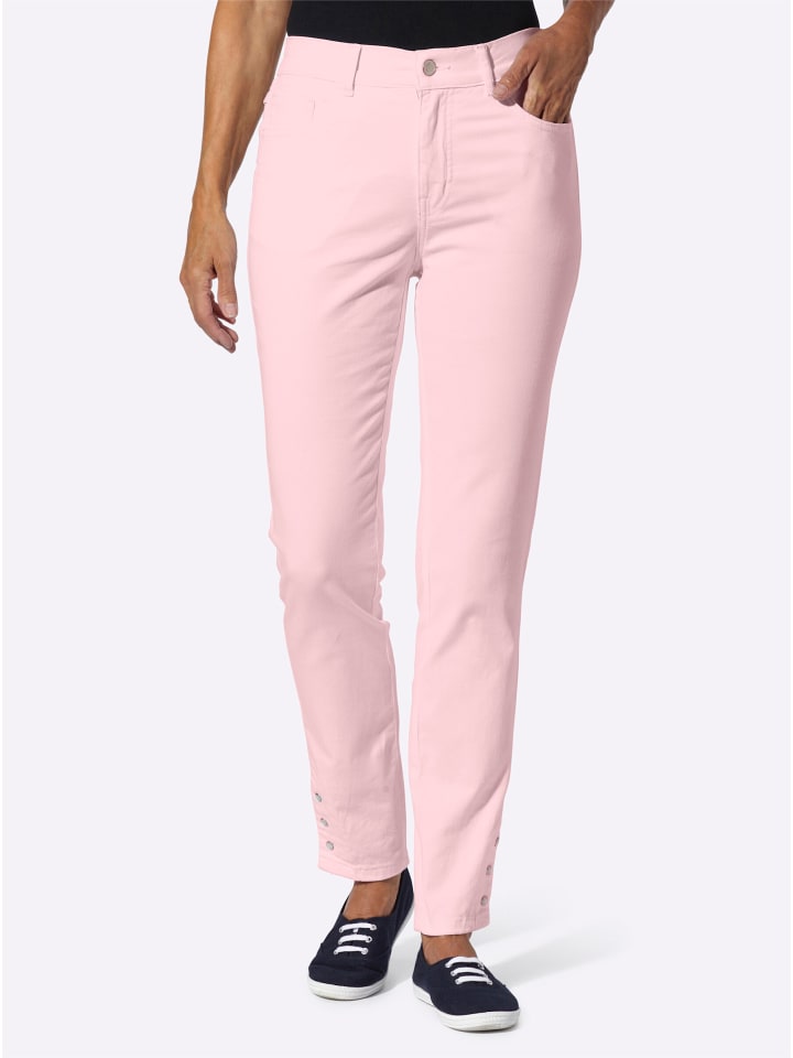 Джинсы светло-розового цвета Sieh an!
Джинсы светло-розового цвета Sieh an!