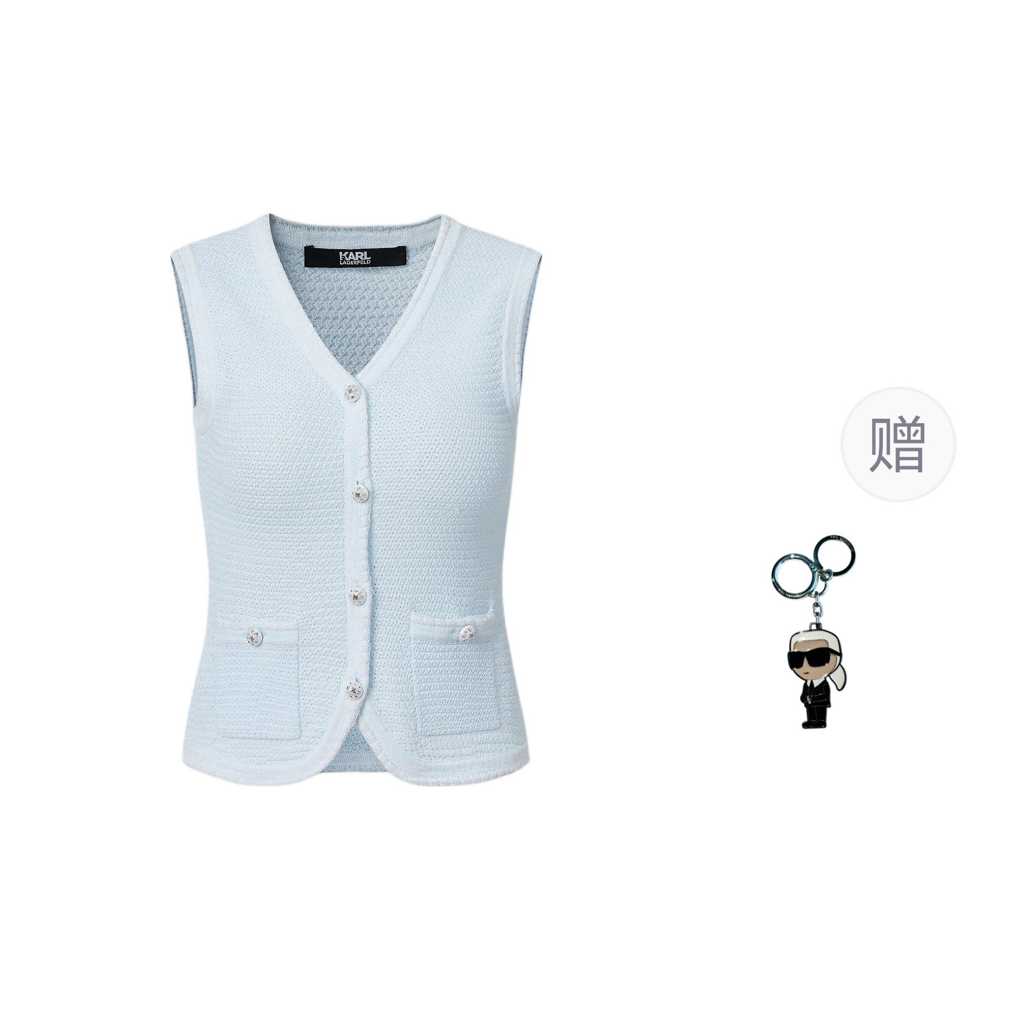 KARL LAGERFELD / Karl Lagerfeld Jeans Футболка-майка KARL LAGERFELD SS25 женская blue
KARL LAGERFELD / Karl Lagerfeld Jeans Футболка-майка KARL LAGERFELD SS25 женская blue