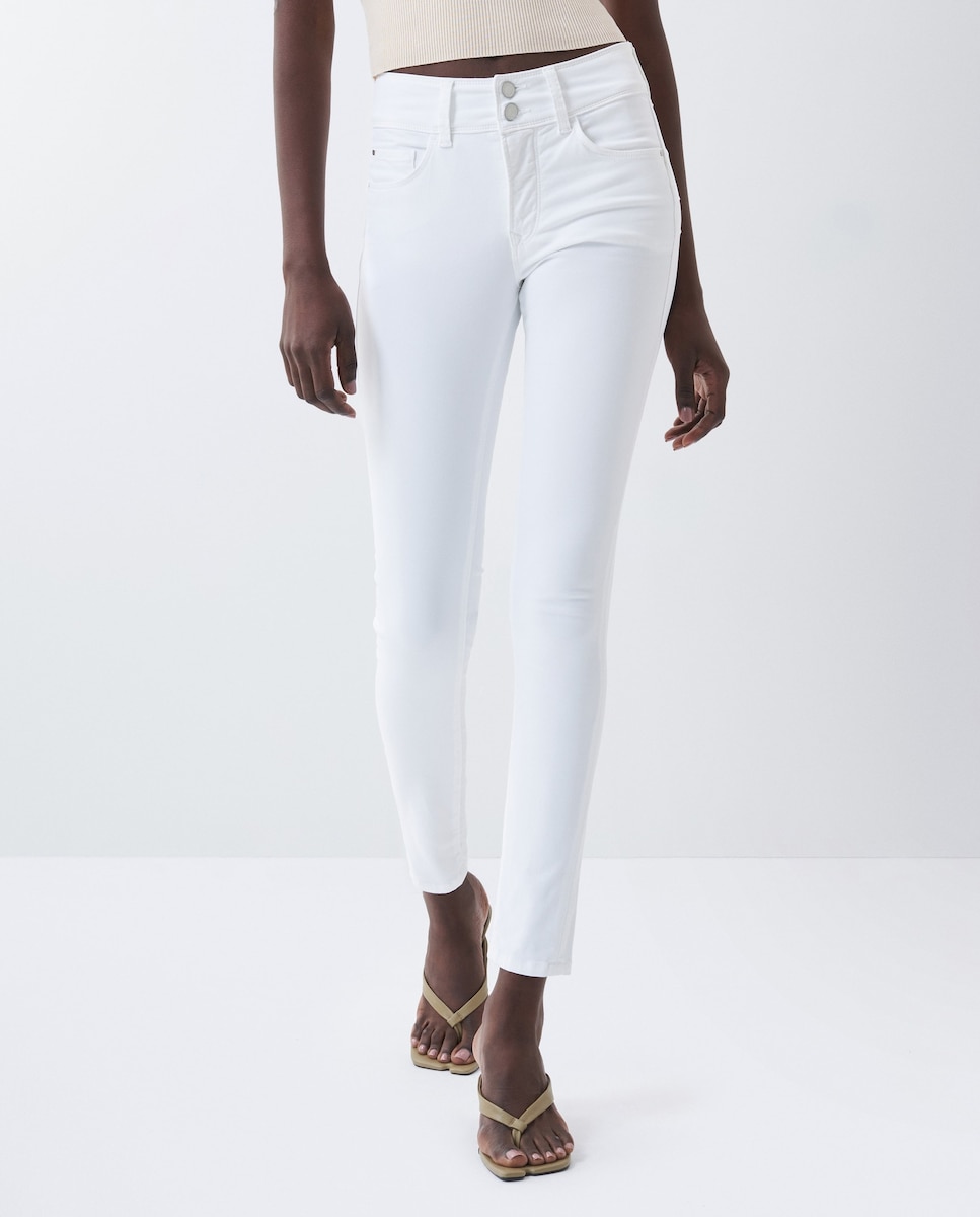 Джинсы скинни Women's Secret с высокой посадкой и пуш-ин Salsa Jeans, белый
Джинсы скинни Women's Secret с высокой посадкой и пуш-ин Salsa Jeans, белый