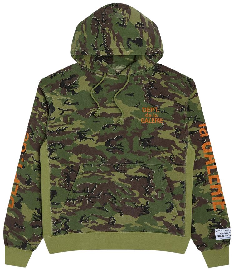 Толстовка с капюшоном "Erdl Camo" De La Galerie De La Galerie Gallery Dept., зеленый
Толстовка с капюшоном "Erdl Camo" De La Galerie De La Galerie Gallery Dept., зеленый