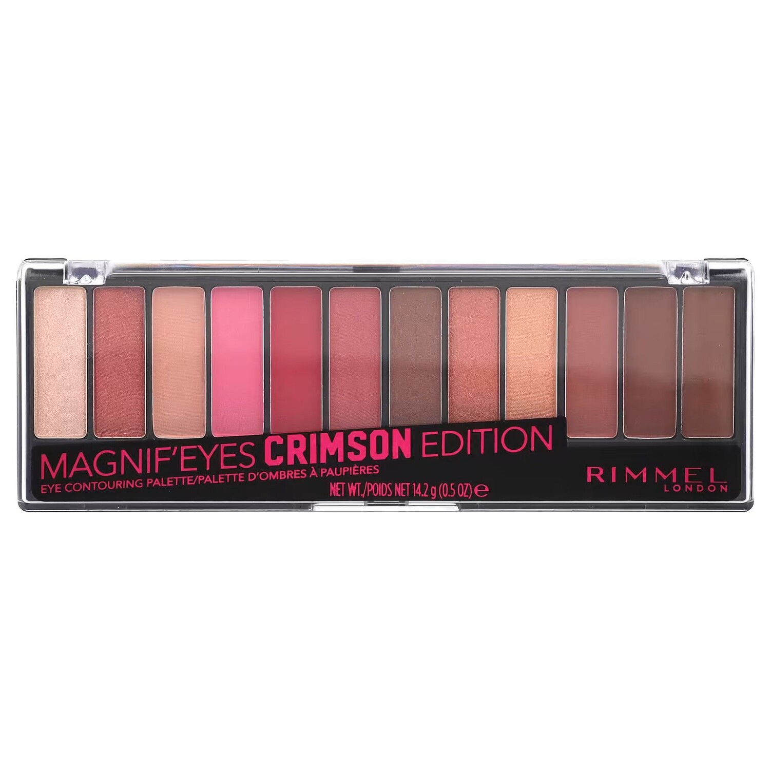 Magnif'Eyes, Палетка для контурирования глаз, 007 Crimson Edition, 0,5 унции (14,2 г) Rimmel London
Magnif'Eyes, Палетка для контурирования глаз, 007 Crimson Edition, 0,5 унции (14,2 г) Rimmel London
