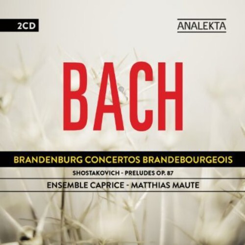 CD диск Bach / Shostakovich / Ensemble Caprice: Brandenburg Concertos / Preludes Op 87
CD диск Bach / Shostakovich / Ensemble Caprice: Brandenburg Concertos / Preludes Op 87