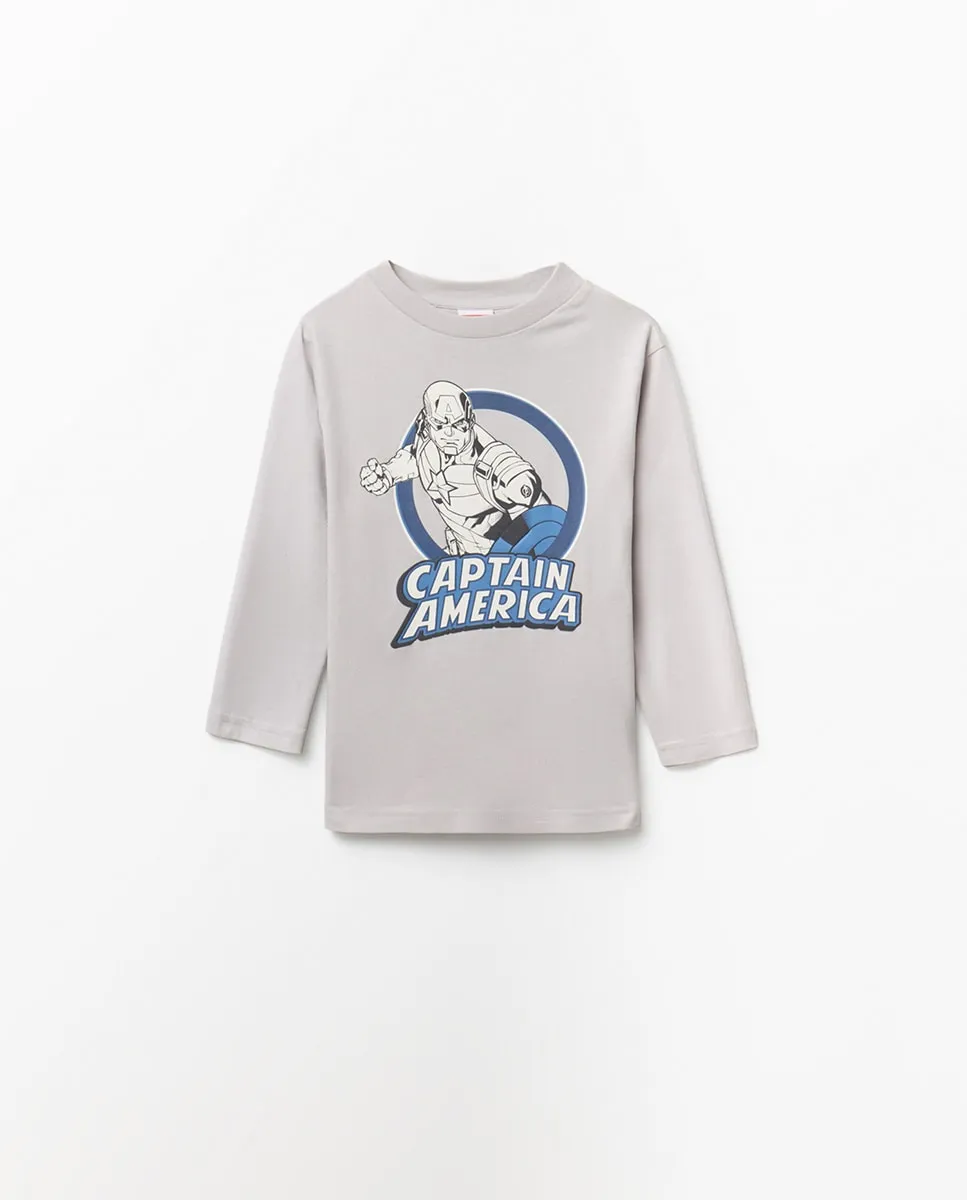 Футболка с лицензией Капитана Sfera, светло-серый
Футболка с лицензией Капитана Sfera, светло-серый