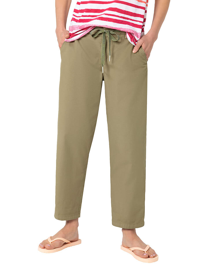 Тканевые брюки Timezone, хаки
Тканевые брюки Timezone, хаки