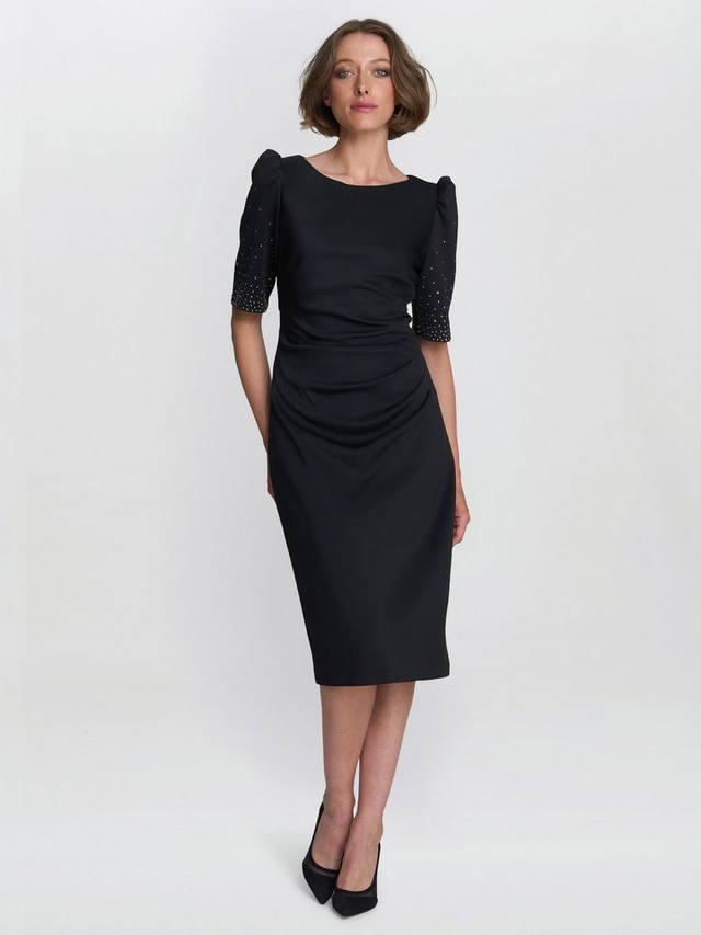 Платье Louisa с рукавами из бисера Gina Bacconi, Black
Платье Louisa с рукавами из бисера Gina Bacconi, Black