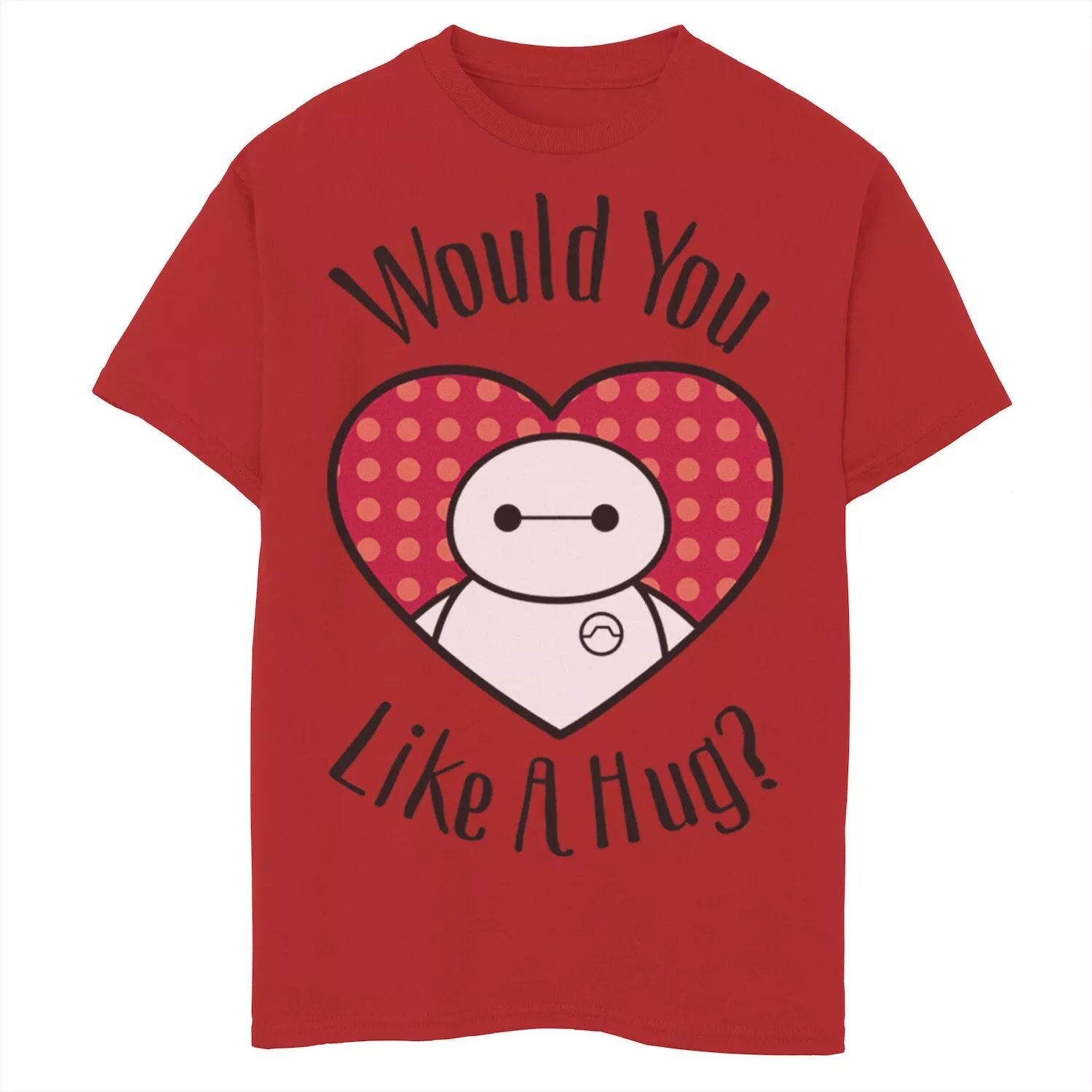 Футболка Disney's Big Hero 6 для мальчиков 8–20 лет с надписью Baymax In A Heart Хотите ли вы объятия Disney, красный
Футболка Disney's Big Hero 6 для мальчиков 8–20 лет с надписью Baymax In A Heart Хотите ли вы объятия Disney, красный