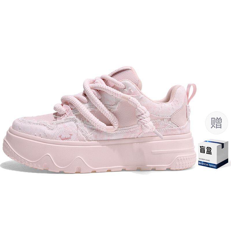 Кеды, скейтборд обувь женская низкая Stateof Stars, цвет Cherry blossom pink + random color
Кеды, скейтборд обувь женская низкая Stateof Stars, цвет Cherry blossom pink + random color