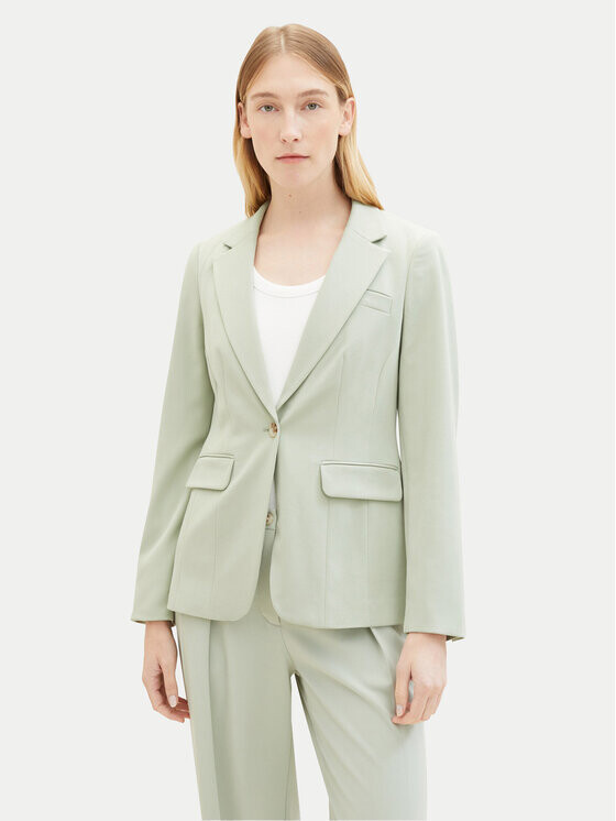 Пиджак стандартного кроя Tom Tailor, зеленый
Пиджак стандартного кроя Tom Tailor, зеленый