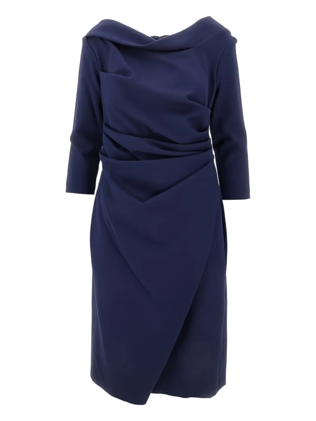 Асимметричное драпированное платье Talbot Runhof, синий
Асимметричное драпированное платье Talbot Runhof, синий