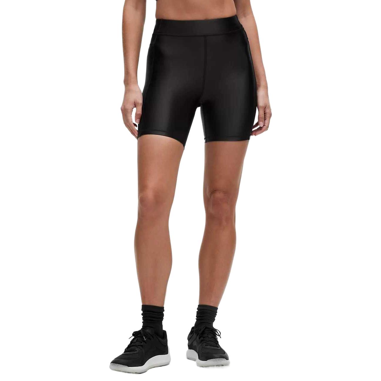 Сатиновые блестящие шорты High Rise 6' спортивные шорты Women's Lululemon, черный
Сатиновые блестящие шорты High Rise 6' спортивные шорты Women's Lululemon, черный