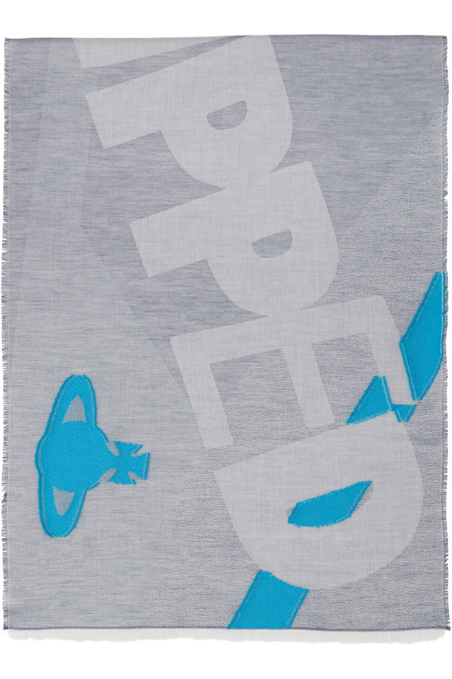 Шарф "Ripped and ready" Vivienne Westwood, синий
Шарф "Ripped and ready" Vivienne Westwood, синий