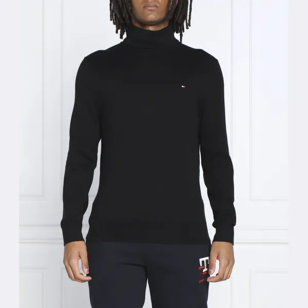 Водолазка стандартного кроя с добавлением кашемира Tommy Hilfiger, черный
Водолазка стандартного кроя с добавлением кашемира Tommy Hilfiger, черный