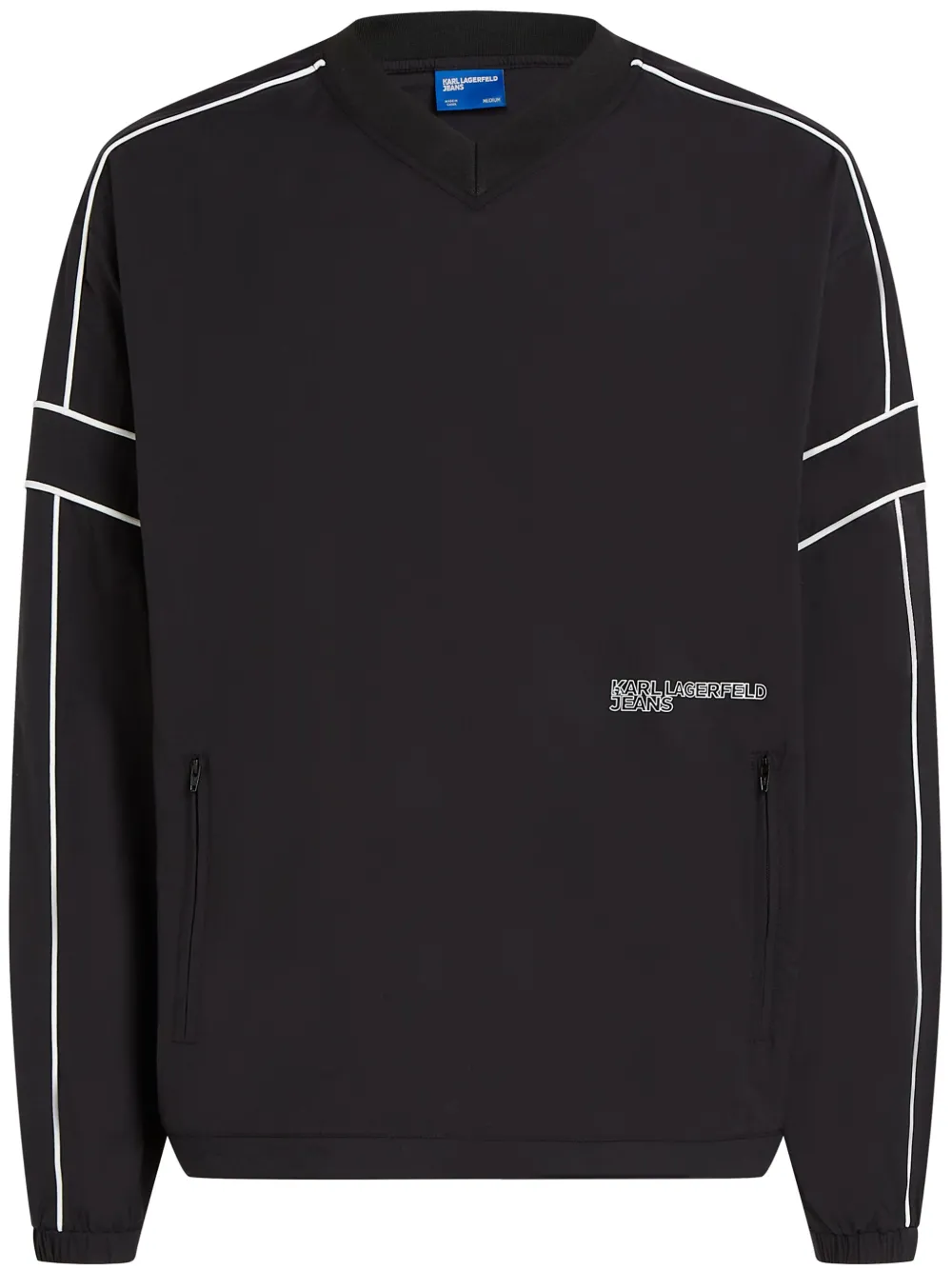 Толстовка с V-образным вырезом Karl Lagerfeld Jeans, черный
Толстовка с V-образным вырезом Karl Lagerfeld Jeans, черный