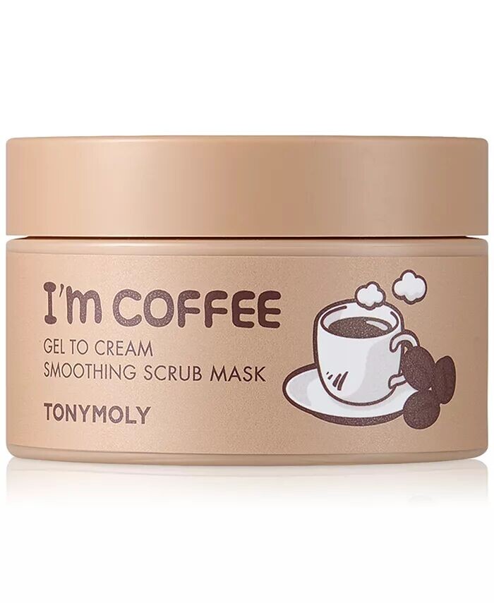 Разглаживающая маска-скраб I’m Coffee Gel To Cream Tonymoly
Разглаживающая маска-скраб I’m Coffee Gel To Cream Tonymoly