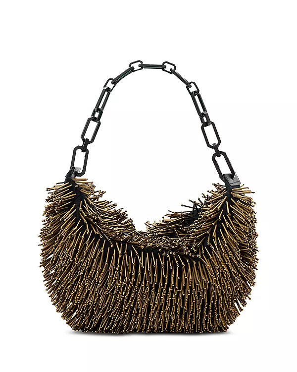 Миниатюрная сумочка Madea из цепочек и бусин Allsaints, золотой
Миниатюрная сумочка Madea из цепочек и бусин Allsaints, золотой