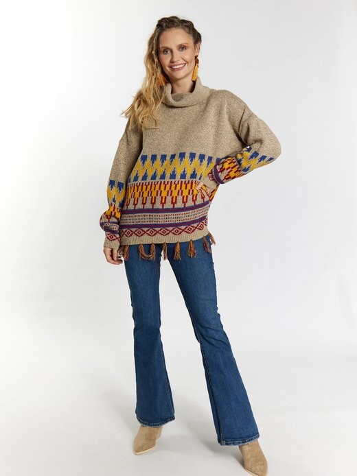 Вязаная кофта Usha, бежевый
Вязаная кофта Usha, бежевый