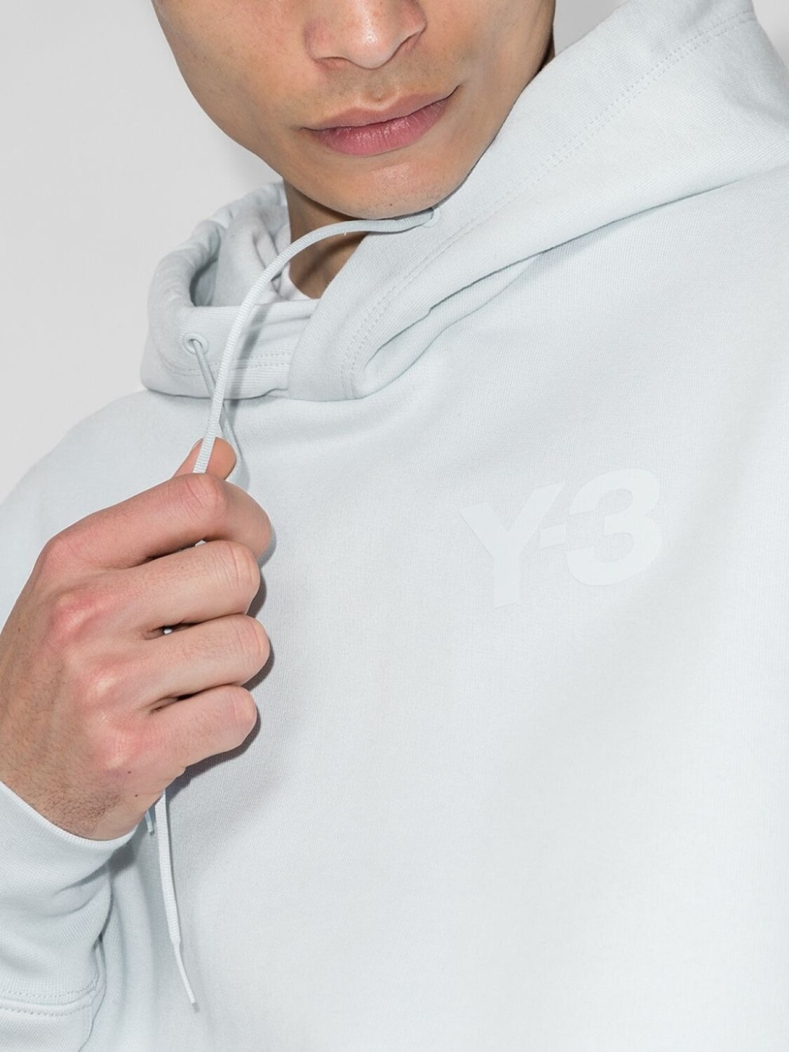 Y-3 худи с логотипом, белый
Y-3 худи с логотипом, белый