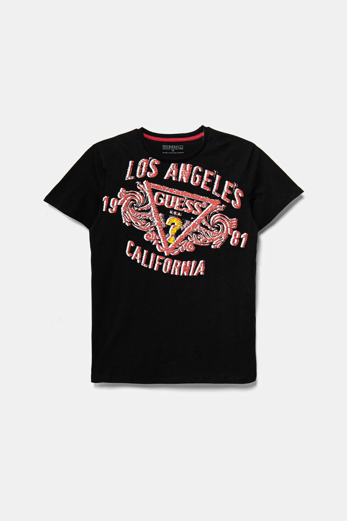 Хлопковая футболка для детей Guess, черный
Хлопковая футболка для детей Guess, черный