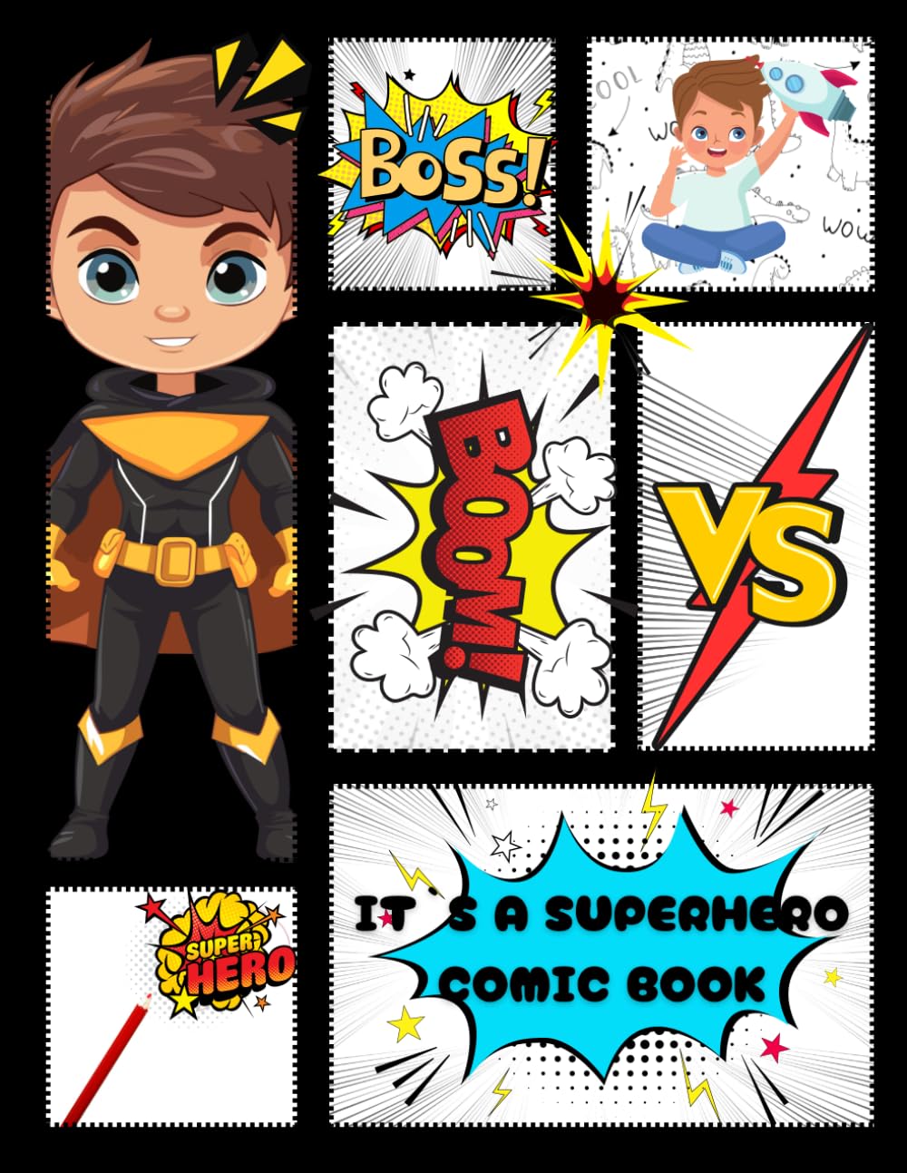 Blank Comic Book:Create your Own Superhero Comic Book (Independently published)
Blank Comic Book:Create your Own Superhero Comic Book (Independently published)