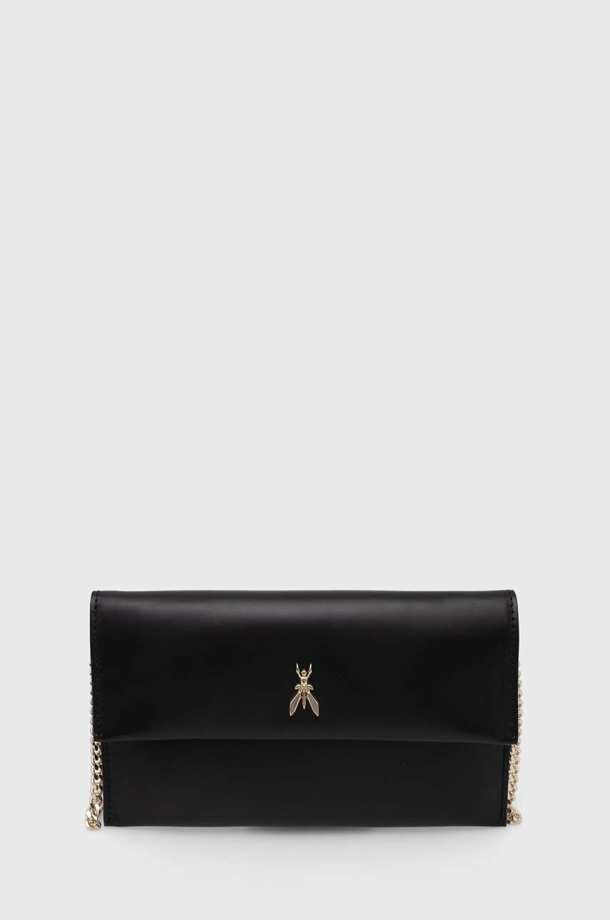 Кожаная сумка-клатч Patrizia Pepe, черный
Кожаная сумка-клатч Patrizia Pepe, черный