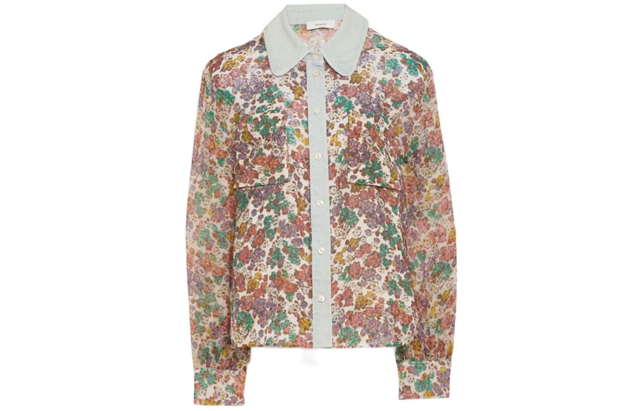 Рубашка женская многоцветная Coach
Рубашка женская многоцветная Coach