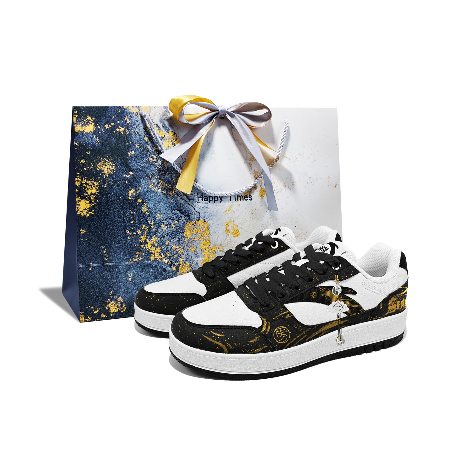 Anta Оригинальные 2 износостойкие и легкие низкие скейтбордистские кроссовки унисекс, черный и белый
Anta Оригинальные 2 износостойкие и легкие низкие скейтбордистские кроссовки унисекс, черный и белый