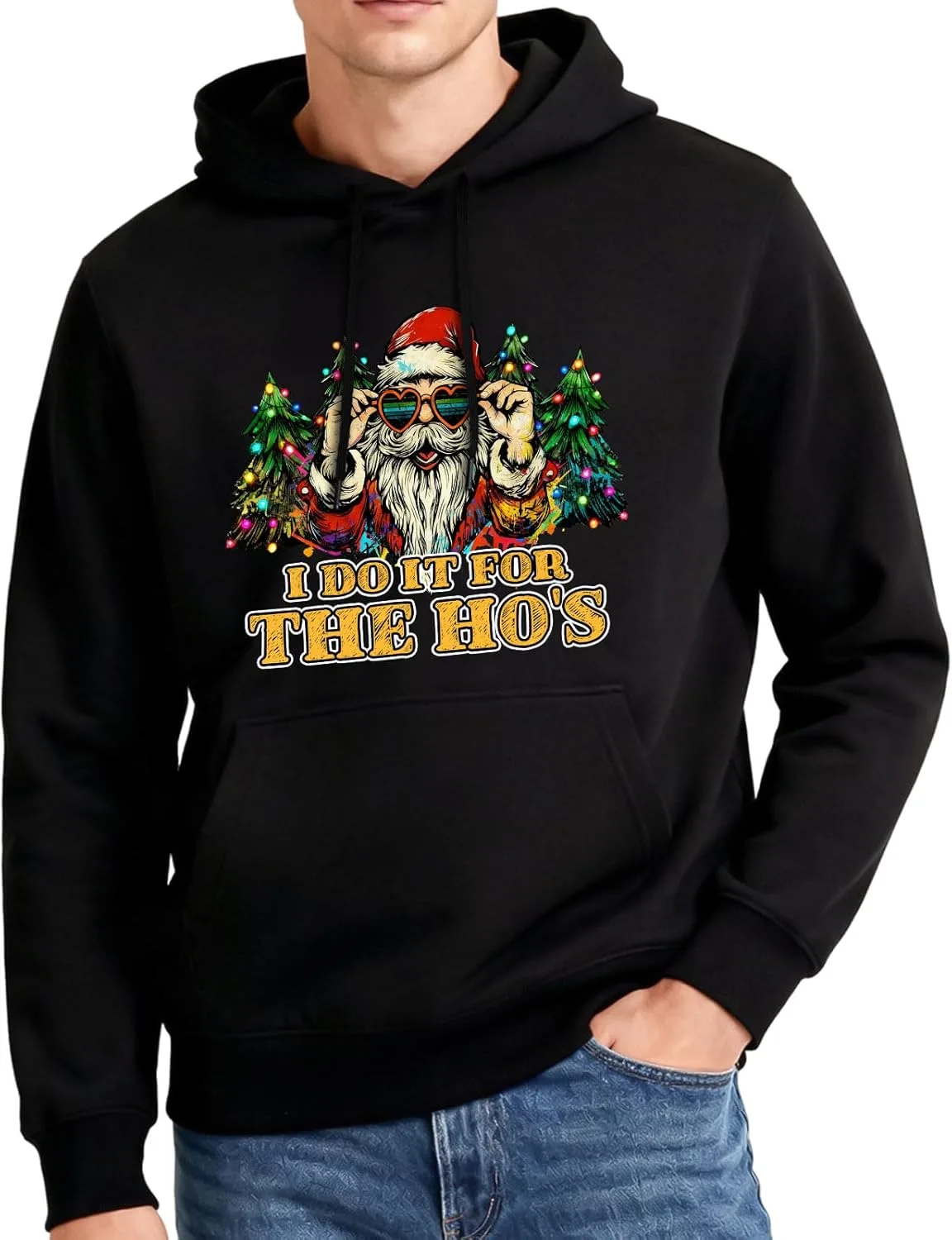 Графический худи для мужчин и женщин, черный HEIFAM
Графический худи для мужчин и женщин, черный HEIFAM