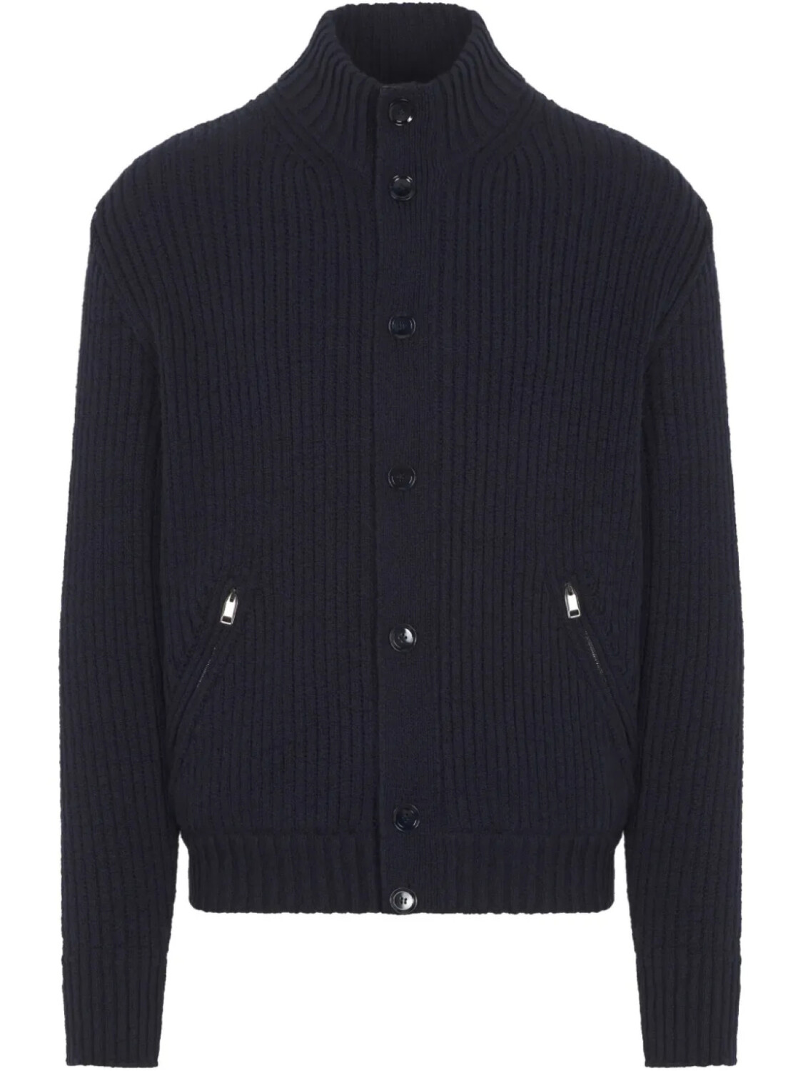 Кардиган крупной вязки Brioni, синий 
Кардиган крупной вязки Brioni, синий