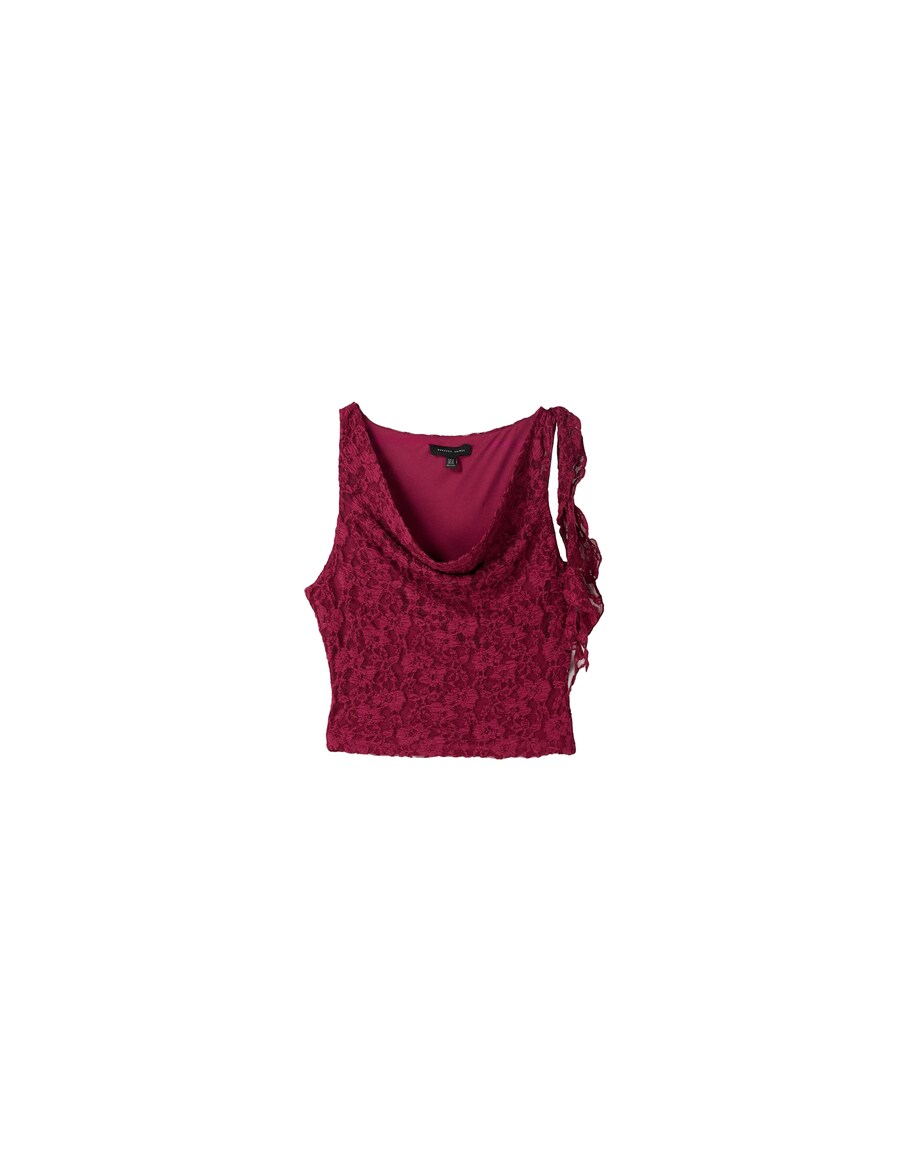 Топ Bershka, Burgundy
Топ Bershka, Burgundy