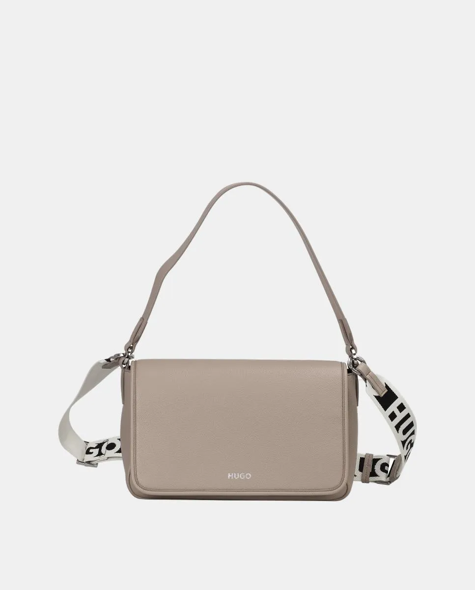 Сумка через плечо со съемными ручками Hugo, песочный
Сумка через плечо со съемными ручками Hugo, песочный