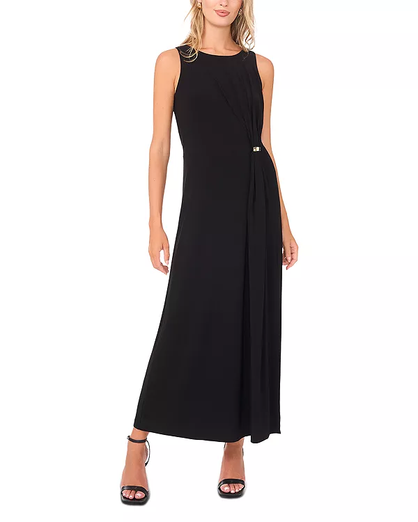 Платье-Макси со сборками Vince Camuto, черный
Платье-Макси со сборками Vince Camuto, черный