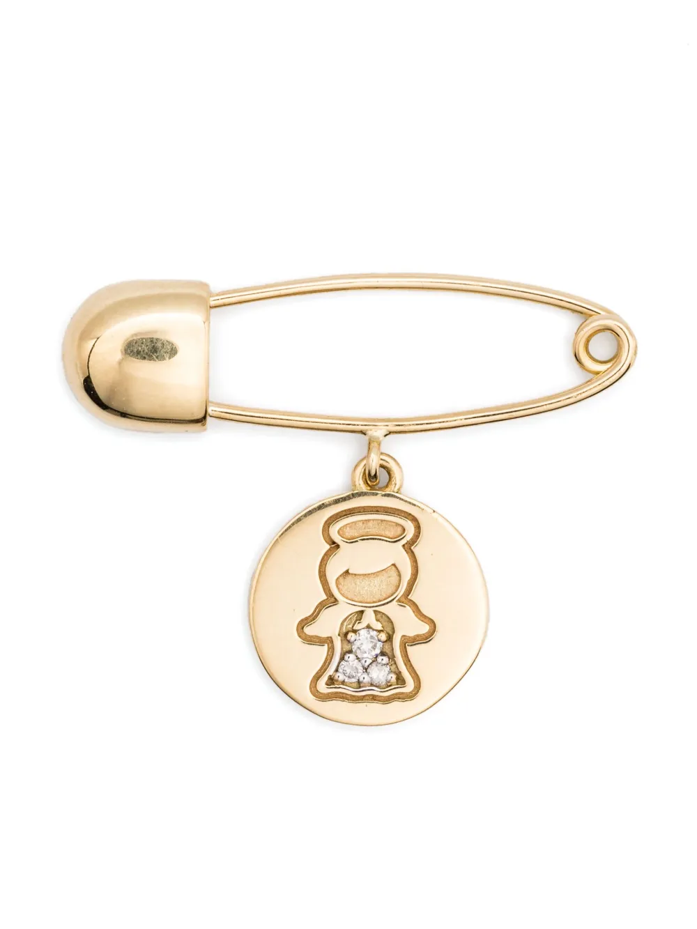 Брошь Guardian Angel из желтого золота с бриллиантами Brumani, золотой
Брошь Guardian Angel из желтого золота с бриллиантами Brumani, золотой