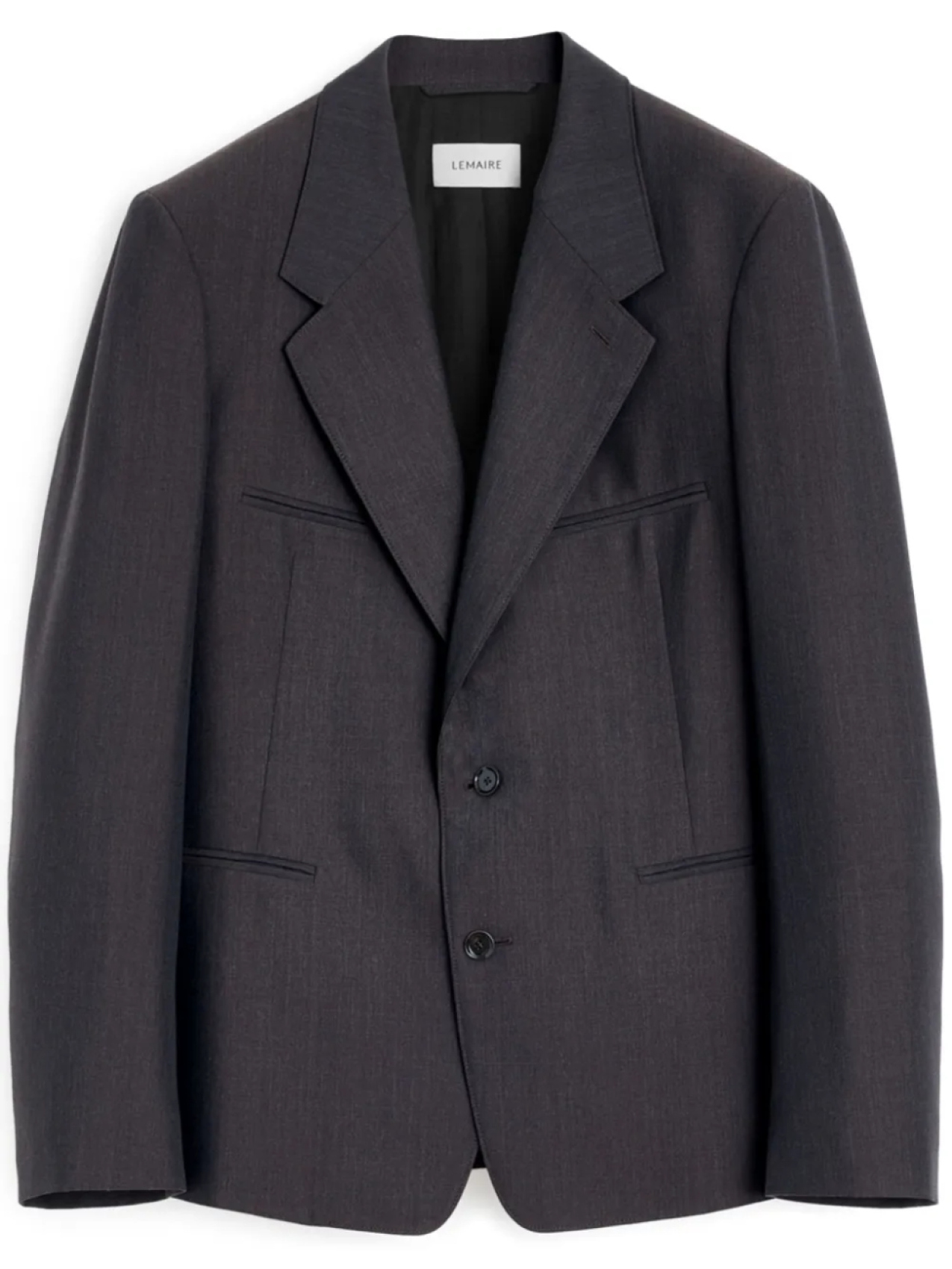 Однобортный пиджак LEMAIRE, серый 
Однобортный пиджак LEMAIRE, серый