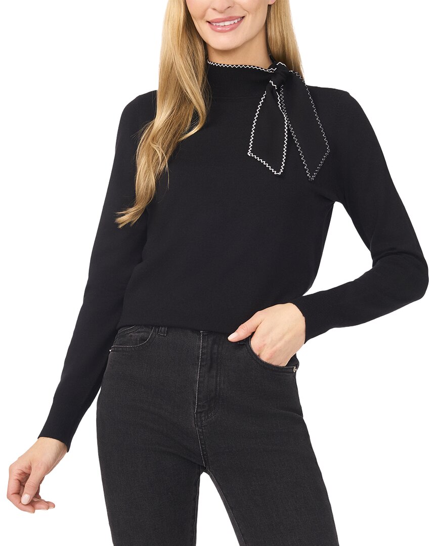 CeCe Scarf Tie Neck Свитер Cece, черный
CeCe Scarf Tie Neck Свитер Cece, черный