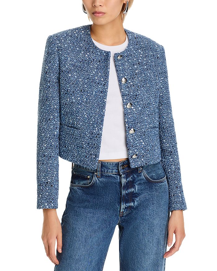 Жакет из твида Amber Anine Bing, синий
Жакет из твида Amber Anine Bing, синий