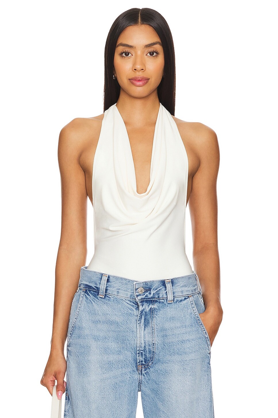 Боди с воротником-хомутиком Weworewhat, белый
Боди с воротником-хомутиком Weworewhat, белый