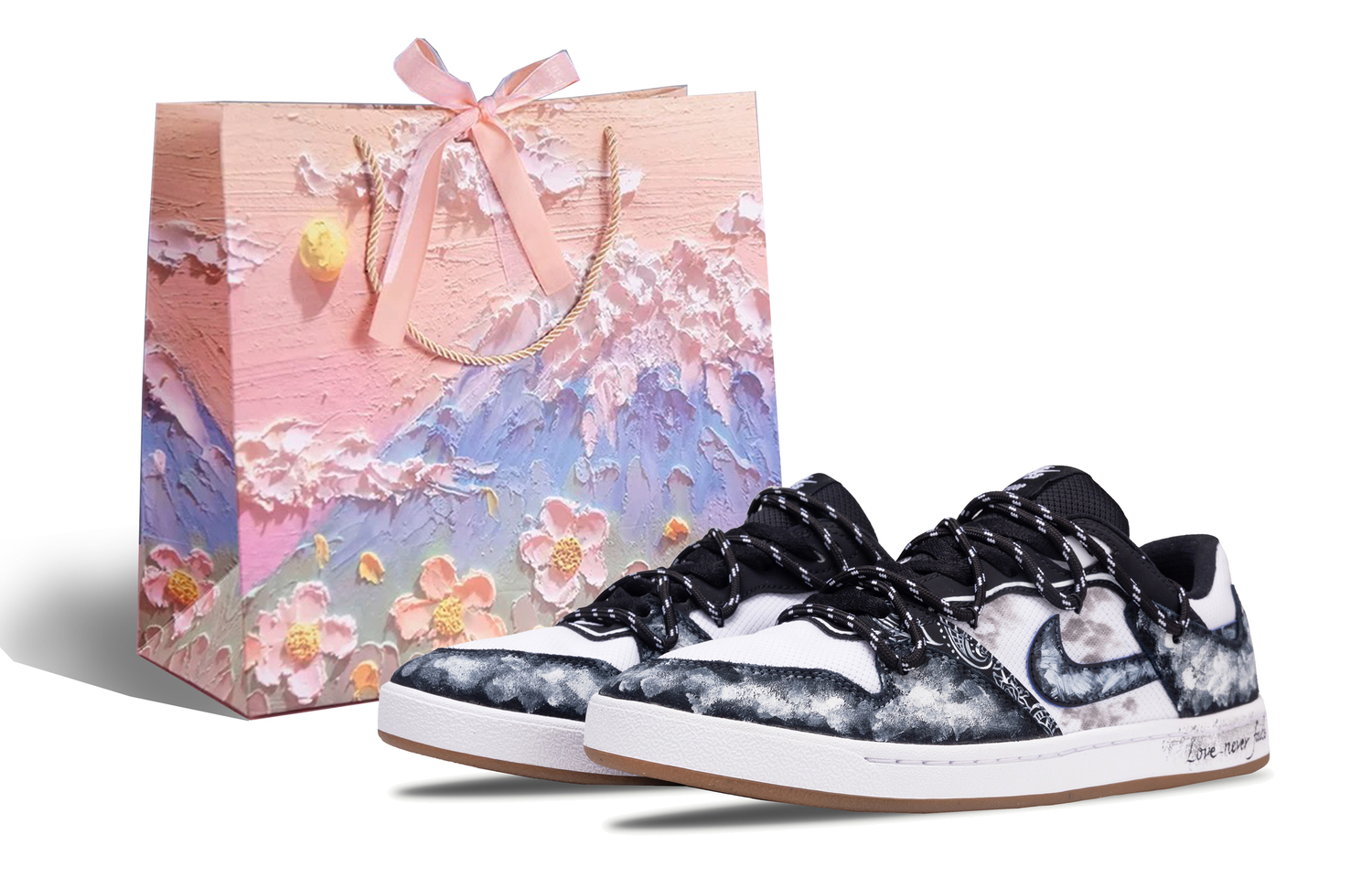 Nike Кроссовки для скейтбординга SB Alleyoop Mist In The Wild низкие мужские black white
Nike Кроссовки для скейтбординга SB Alleyoop Mist In The Wild низкие мужские black white