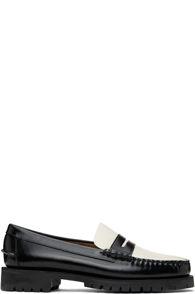 Черно-белые мокасины Dan Lug Sebago
Черно-белые мокасины Dan Lug Sebago