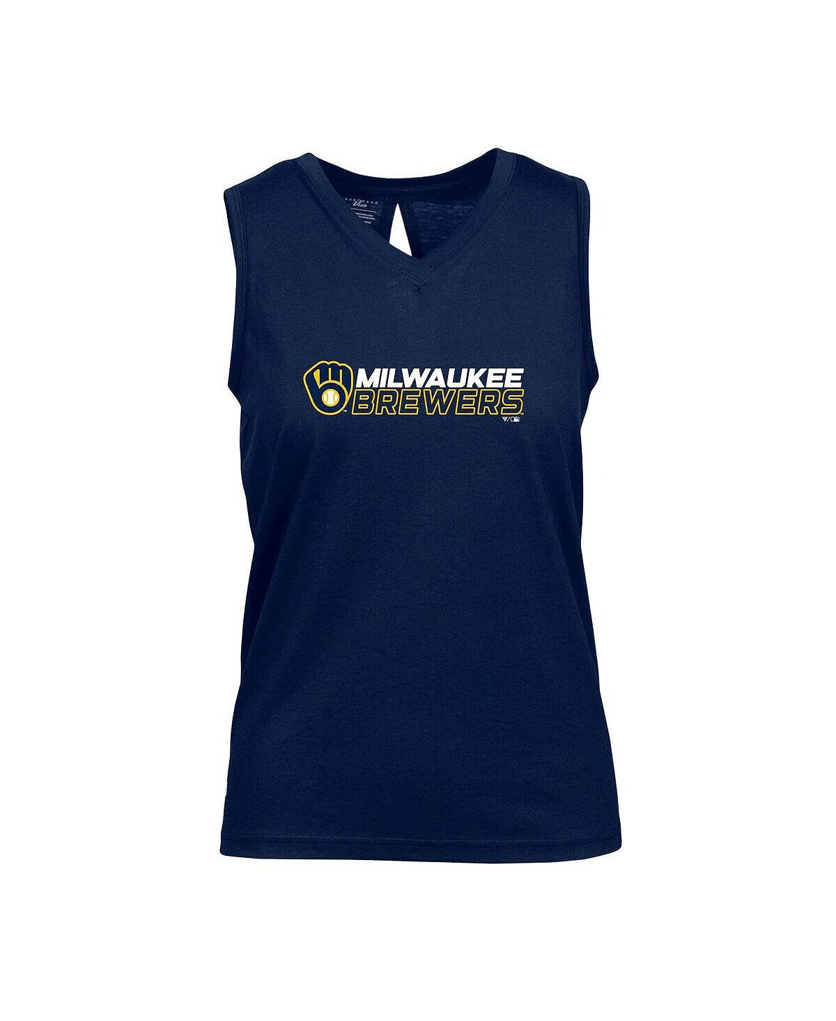 Женская темно-синяя майка Milwaukee Brewers Paisley Chase с v-образным вырезом LevelWear, темно-синий
Женская темно-синяя майка Milwaukee Brewers Paisley Chase с v-образным вырезом LevelWear, темно-синий