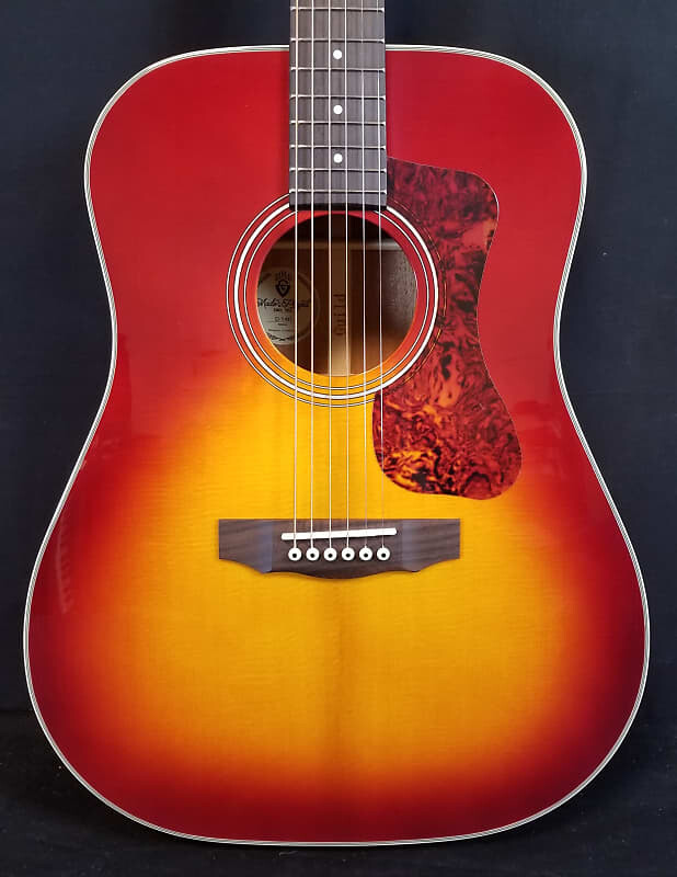 Акустическая гитара Guild D-140 All Solid Spruce/ Mahogany Acoustic Guitar, Cherry Burst, W/Bag 2023
Акустическая гитара Guild D-140 All Solid Spruce/ Mahogany Acoustic Guitar, Cherry Burst, W/Bag 2023
