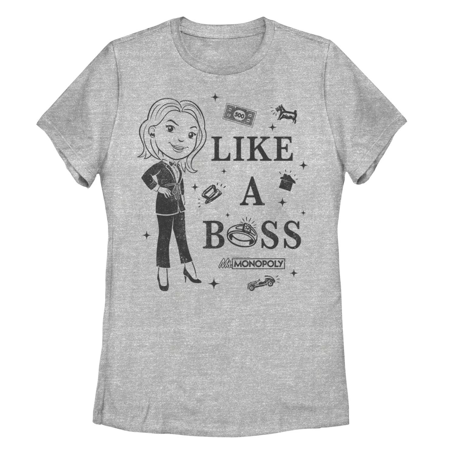 Футболка «Мисс Монополия» среди юниоров как босс Licensed Character
Футболка «Мисс Монополия» среди юниоров как босс Licensed Character
