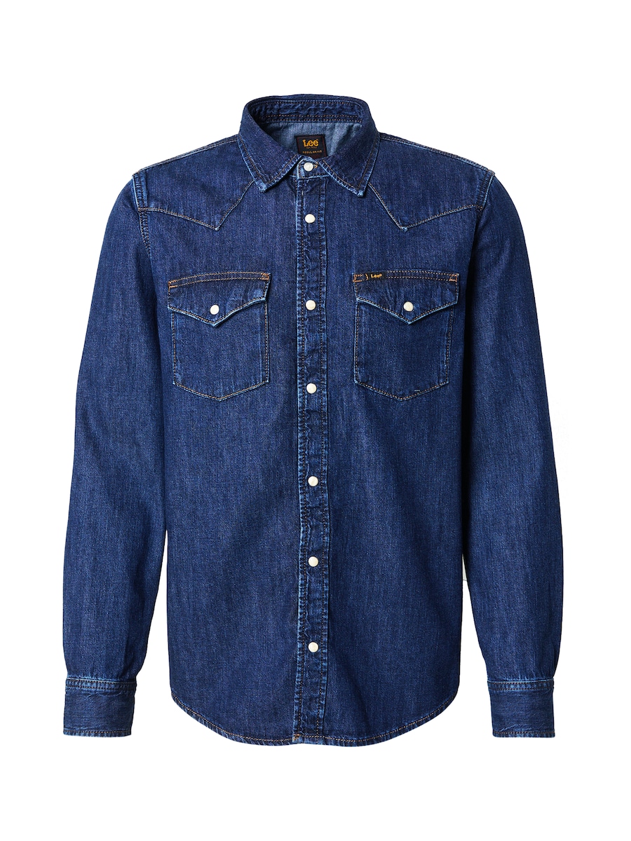 Рубашка на пуговицах классического кроя Lee Western, темно-синий
Рубашка на пуговицах классического кроя Lee Western, темно-синий