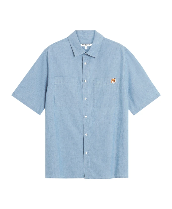 Хлопковая футболка с культовым логотипом и нашивкой Maison Kitsunã, синий
Хлопковая футболка с культовым логотипом и нашивкой Maison Kitsunã, синий