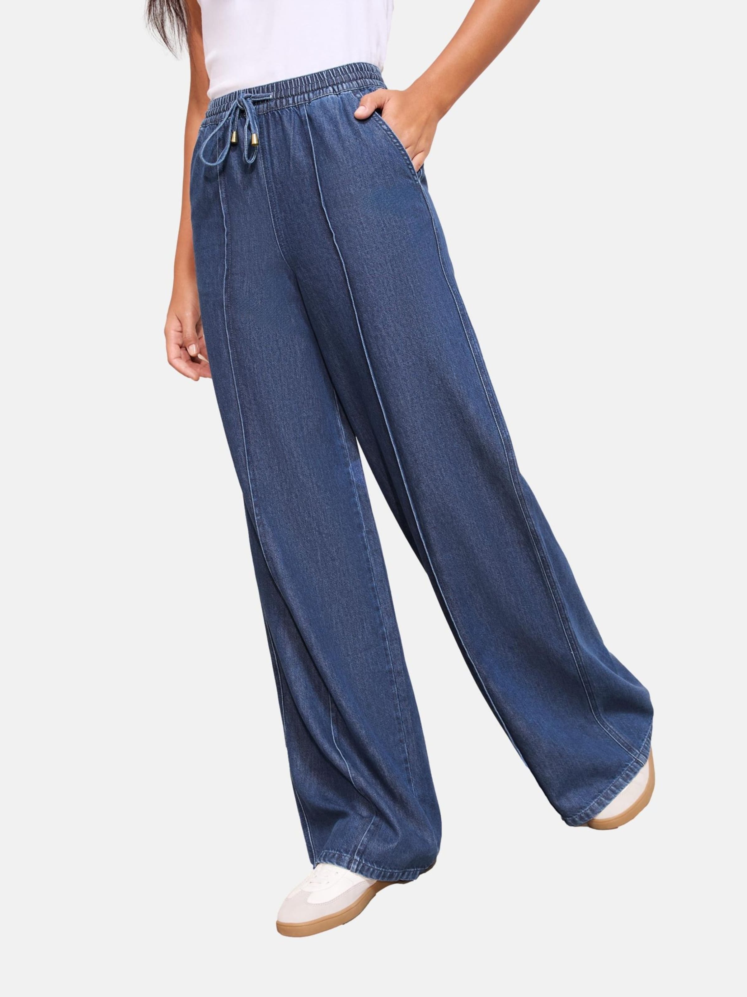 Friends Like These Джинсы Wide Leg в синем дениме
Friends Like These Джинсы Wide Leg в синем дениме