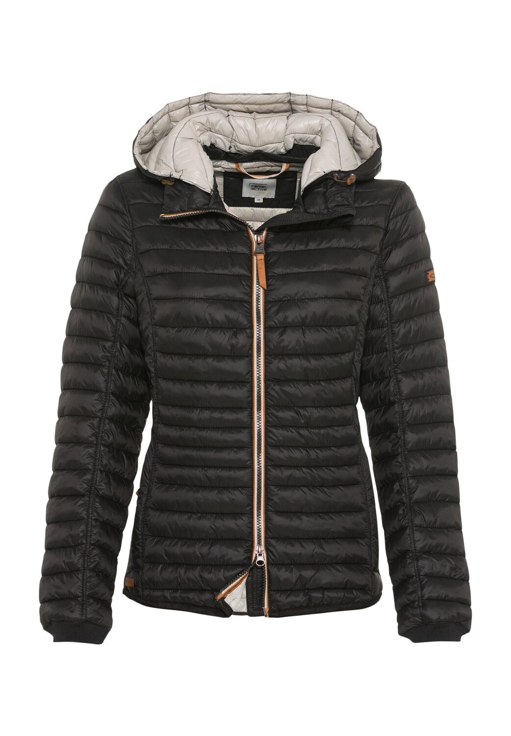 Куртка стеганая, капюшон, молния двусторонняя, женская camel active, черный
Куртка стеганая, капюшон, молния двусторонняя, женская camel active, черный