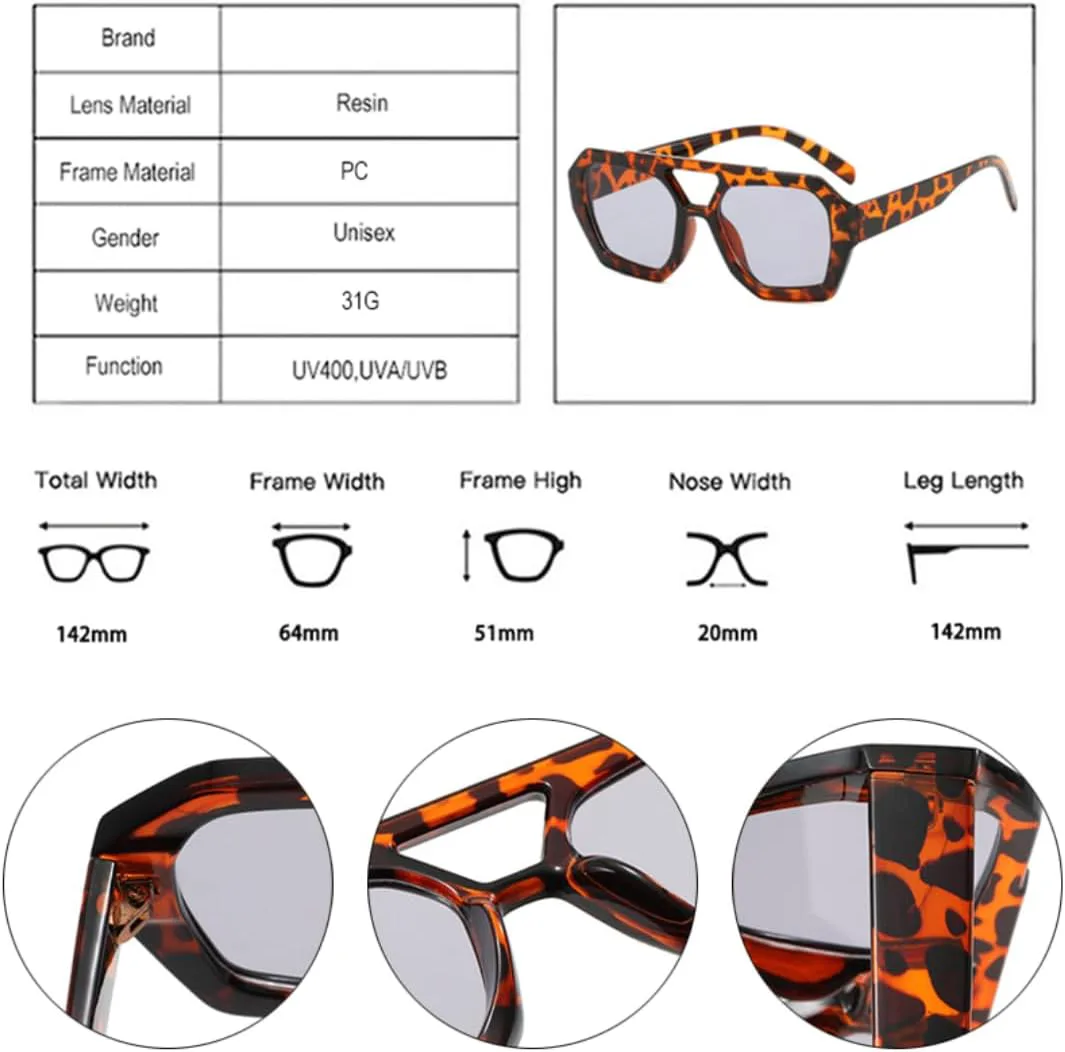 Винтажные солнцезащитные очки неправильной формы с двойной перемычкой для женщин и мужчин с защитой от УФ-излучения UV400, сине-зеленые UUPTTPL, Black Green
Винтажные солнцезащитные очки неправильной формы с двойной перемычкой для женщин и мужчин с защитой от УФ-излучения UV400, сине-зеленые UUPTTPL, Black Green