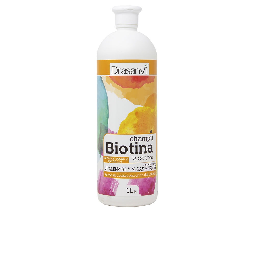 Шампунь biotin und aloe vera shampoo für trockenes und stumpfes haar Drasanvi, объем 1000 мл
Шампунь biotin und aloe vera shampoo für trockenes und stumpfes haar Drasanvi, объем 1000 мл
