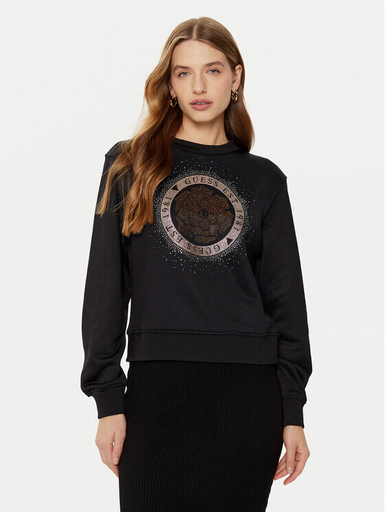 Толстовка обычного кроя Guess, черный
Толстовка обычного кроя Guess, черный