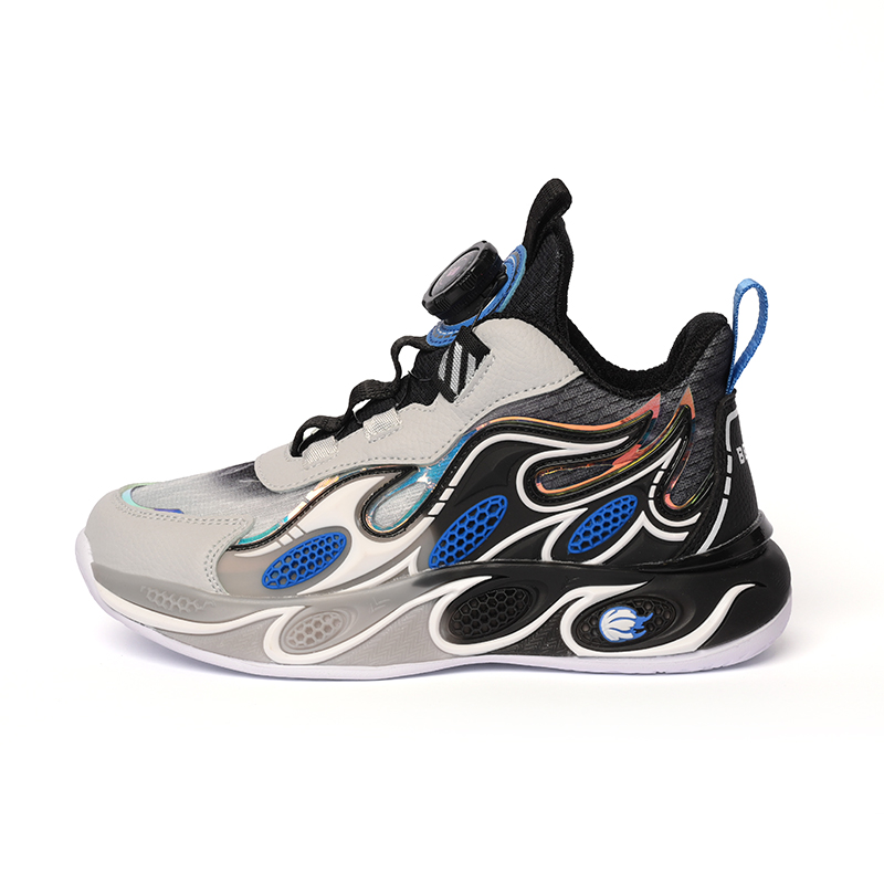 Детские баскетбольные кроссовки с высоким берцем, устойчивые к скольжению и износу BELLE, черный
Детские баскетбольные кроссовки с высоким берцем, устойчивые к скольжению и износу BELLE, черный