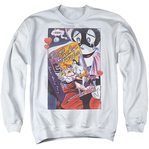 Толстовка с круглым вырезом для взрослых "Бэтмен любит безумную ярость" Licensed Character
Толстовка с круглым вырезом для взрослых "Бэтмен любит безумную ярость" Licensed Character